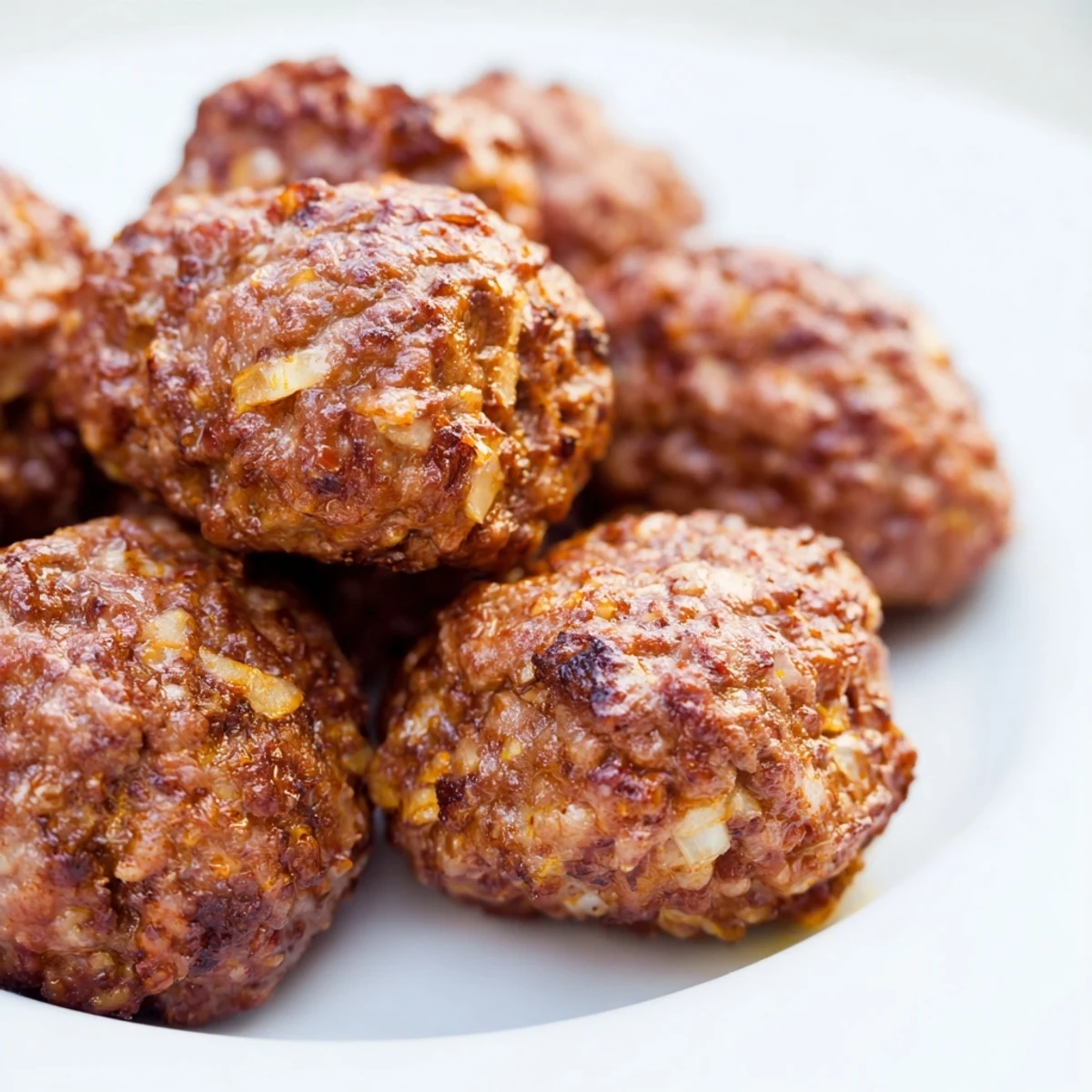 Freshly baked Beef Treat Bites Snack paired with a small bowl of creamy dipping sauce.