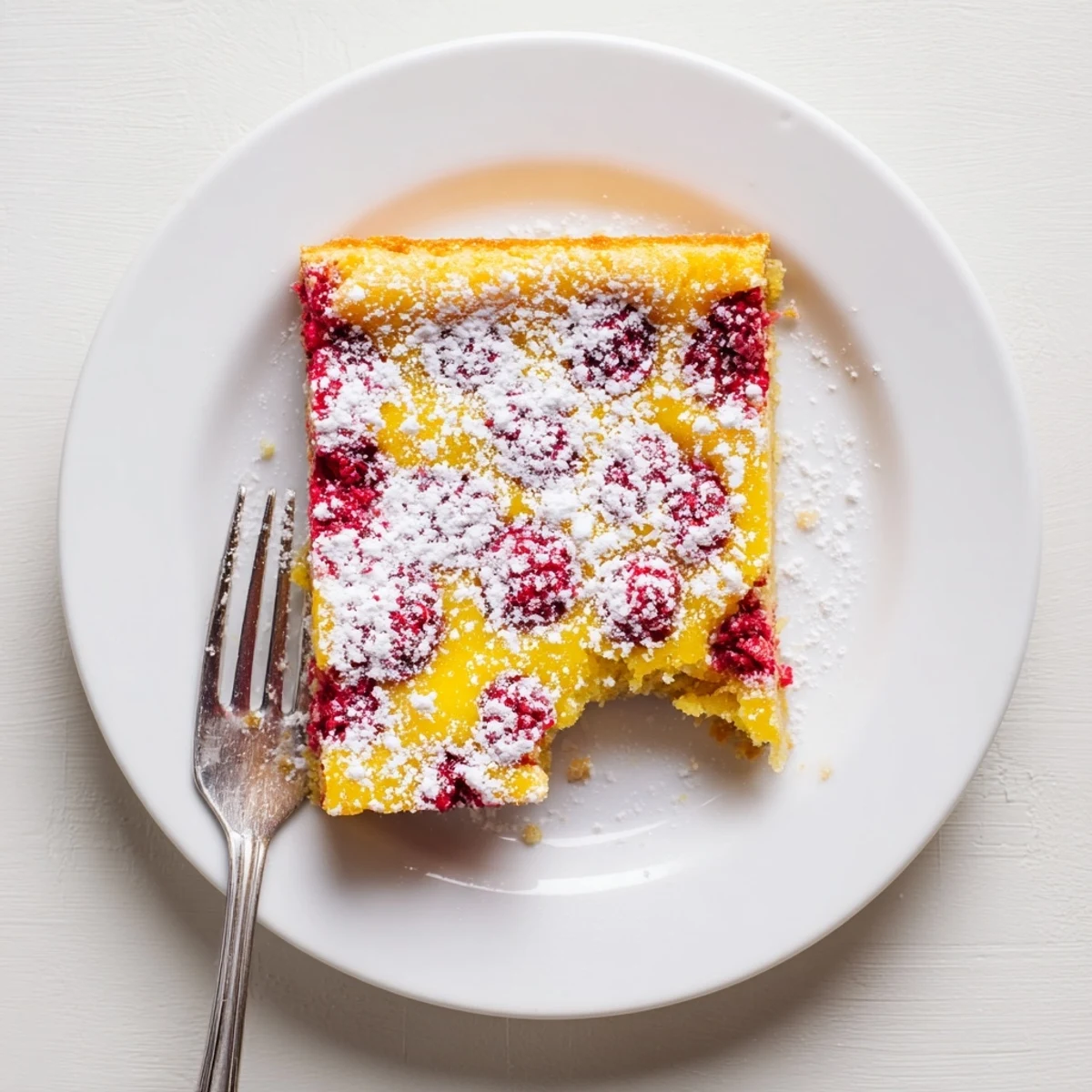 Tangy raspberry lemonade bars featuring fresh berries and bright lemon curd filling