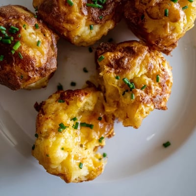 Mashed Potato Cheese Puffs