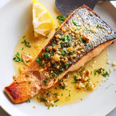 Garlic Butter Salmon Fillets